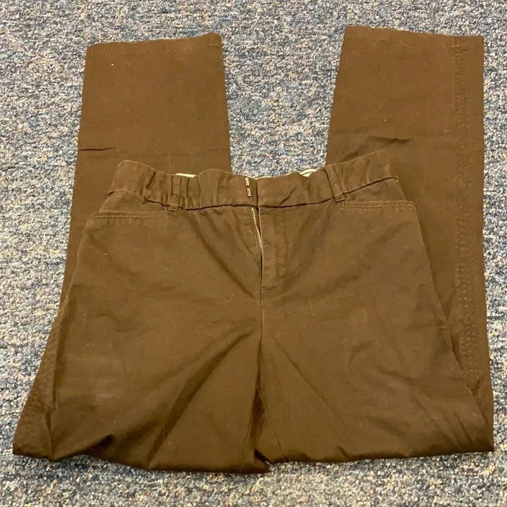 Christopher & Banks Brown Stretchy Pants sz. 4